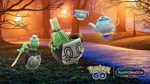 Have a haunted Halloween tea party with Poltchageist, Sinistcha, and more in Pokémon GO!