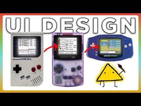 How did Pokemon's UI evolve from Gens 1-3?