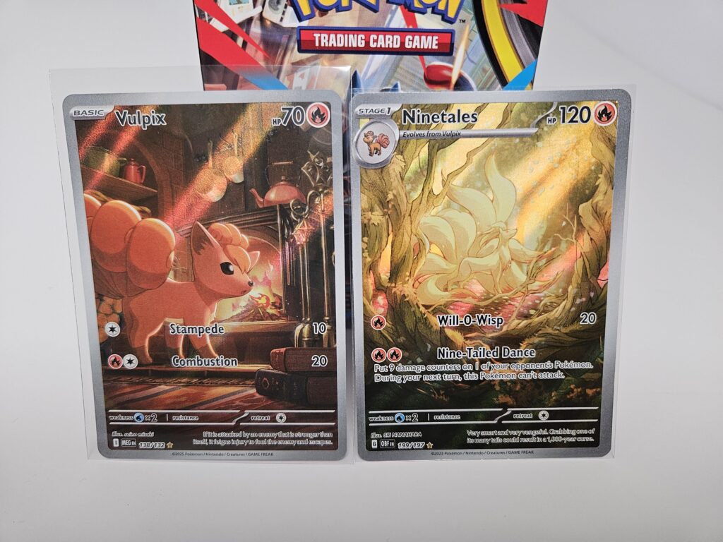 Together at last. Pulled from 1 booster bundle