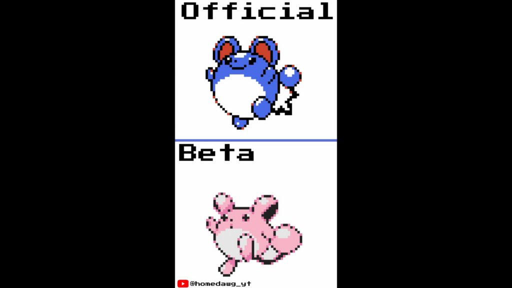 Pokemon Gen 2 Official vs Beta Designs Seen in Spaceworld Demo