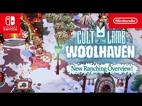 Cult of the Lamb: Woolhaven – Ranching Overview Trailer – Nintendo Switch