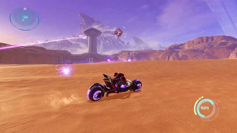 New details shared on Metroid Prime 4: Beyond's "Vi-O-La" motorcycle mechanics