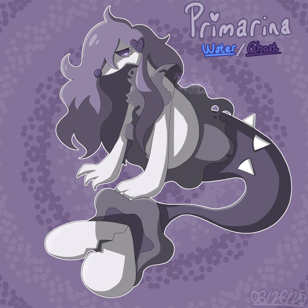 Ghost type Primarina!