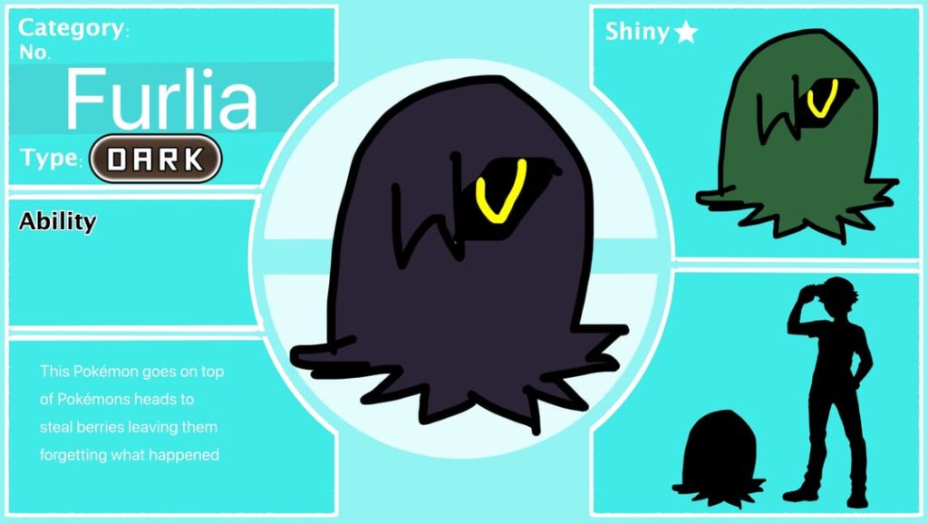 I made a fakemon based off Filia from Skullgirls