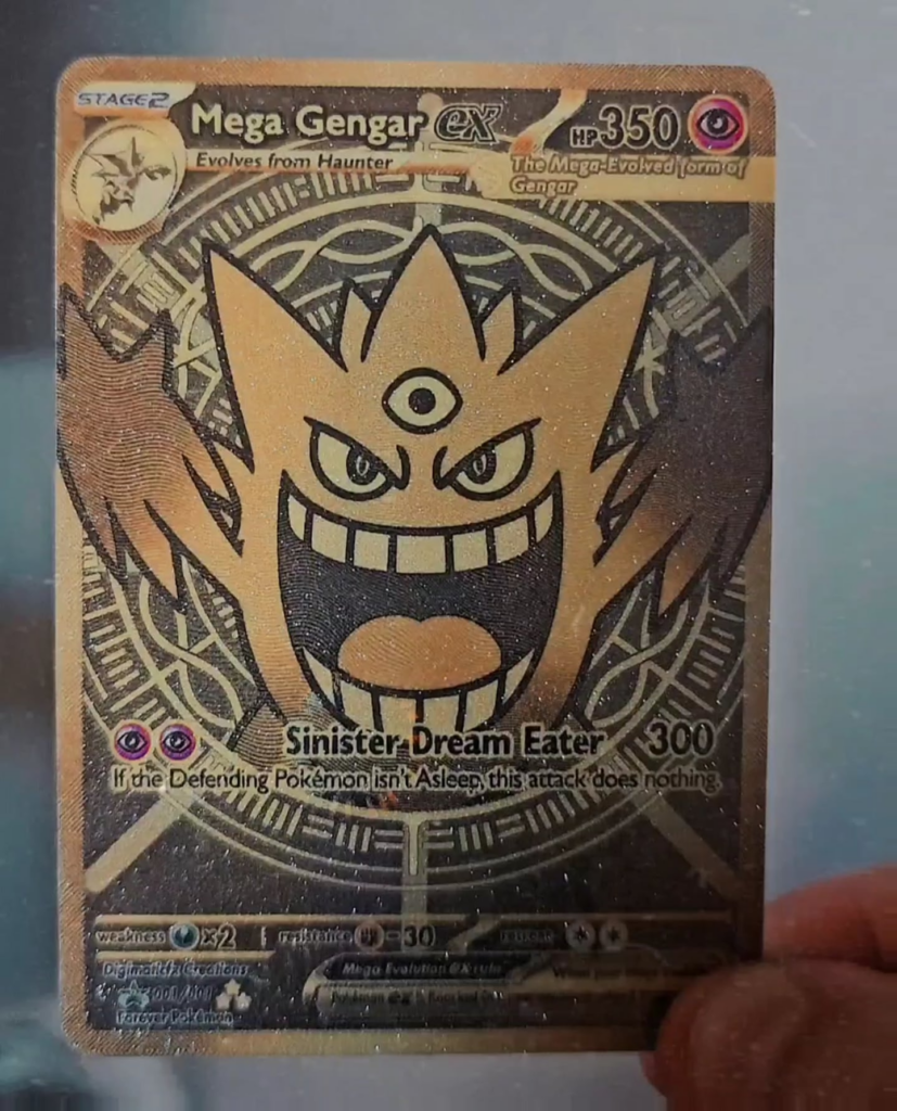 🧿Mega Gengar EX in it's Golden Glory!🔥