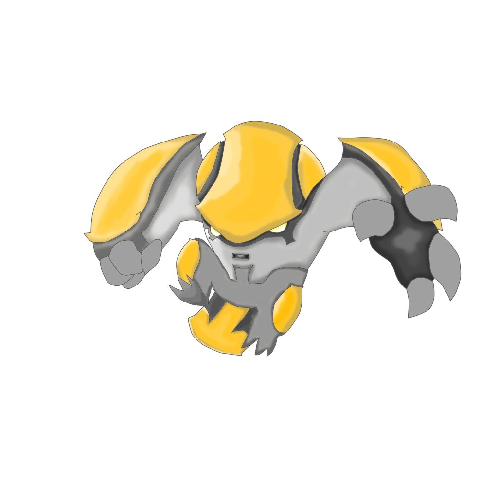 Graviron Steel/Ground type juggernaut Pokemon