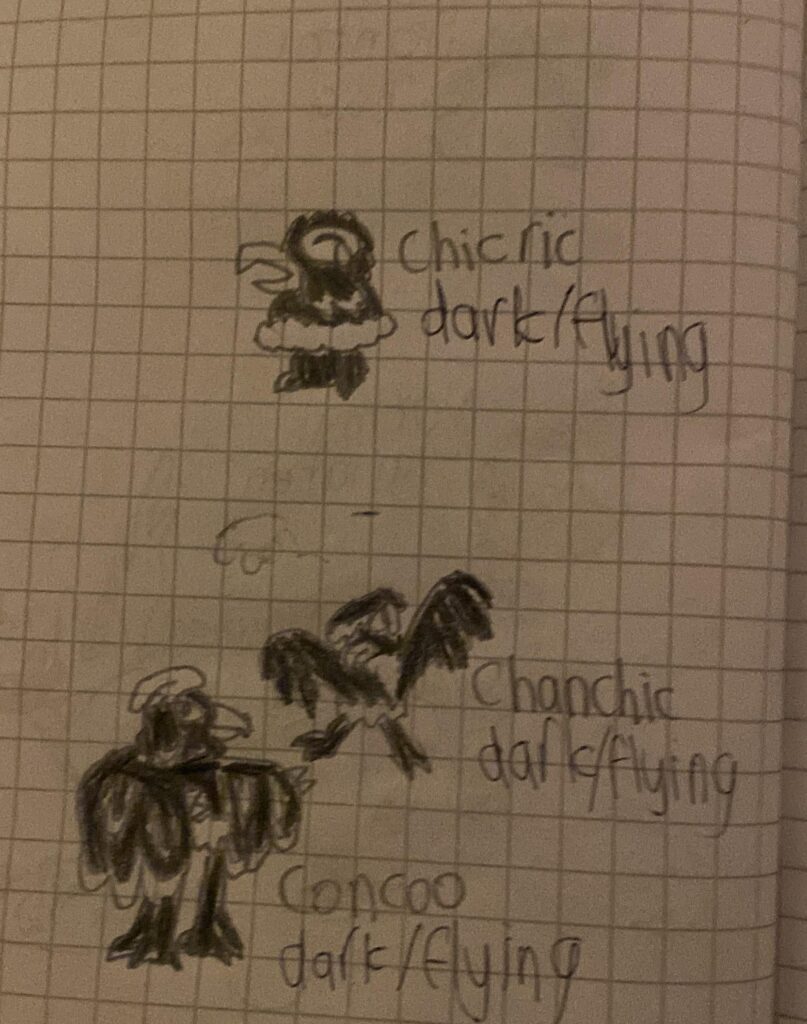 Changeling cuckoo fakemon