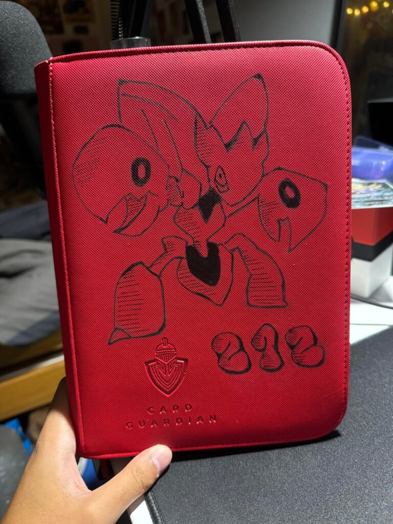 Drew on my Scizor Binder ✂️