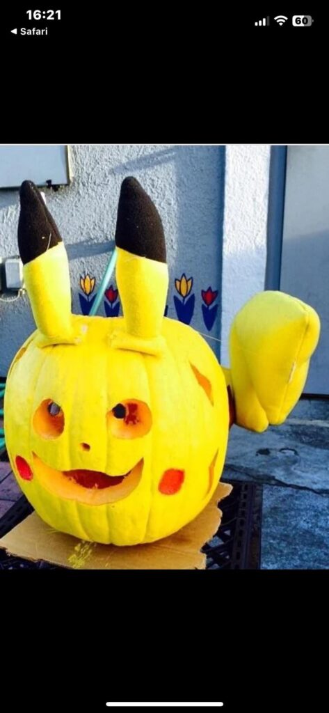 Pokémon pumpkins I’ve don’t throughout the years