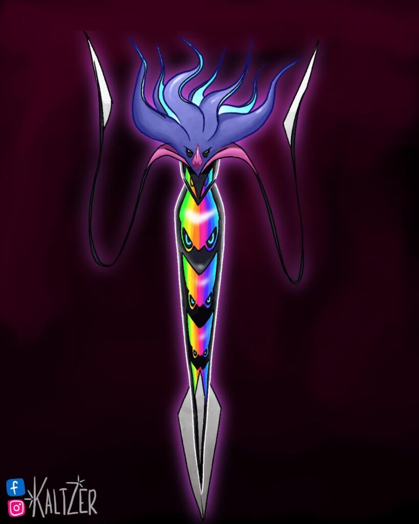 I drew a MegaEvolution concept for my friend Malamar. Completely willingly. He’s an amazing friend, I cannot wait to spend more time with him. You should be his friend too.  Don’t you want to join us? It’ll be fun…