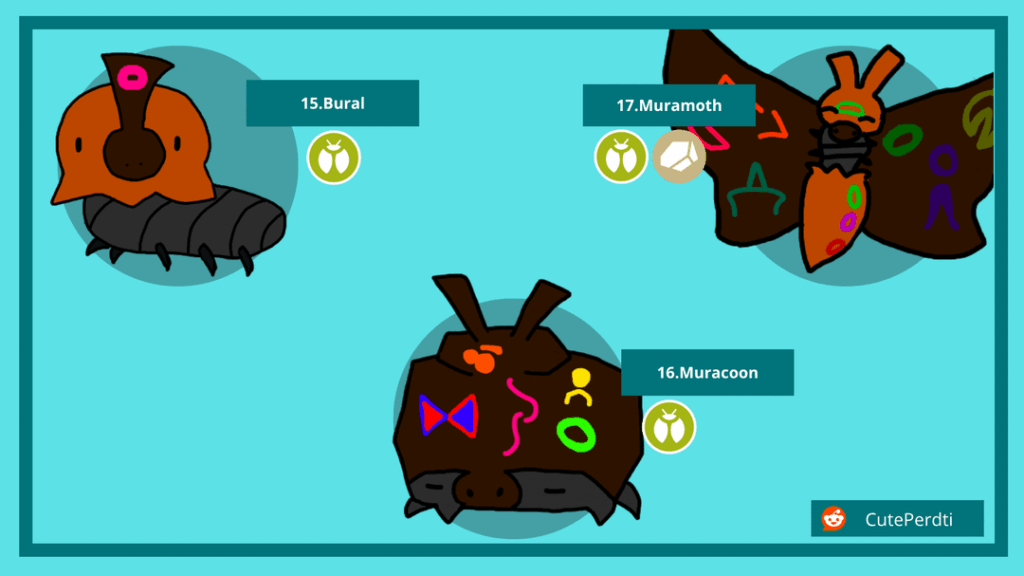 Regional Bug and Dark type for my region!