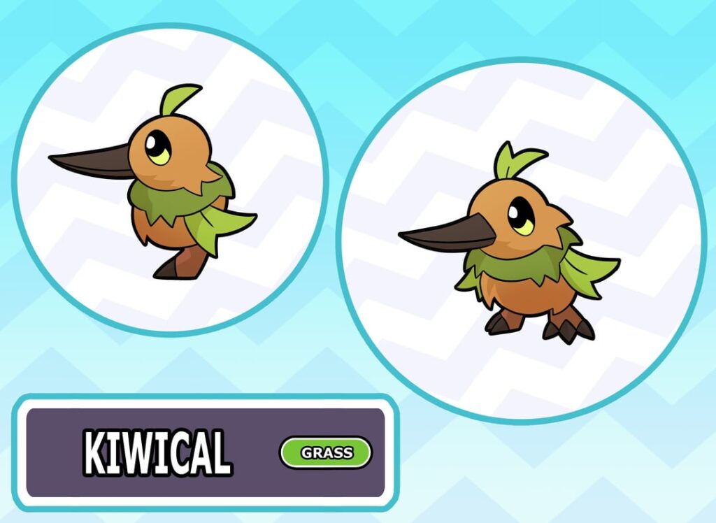 Kiwi + Kiwi =  Kiwi