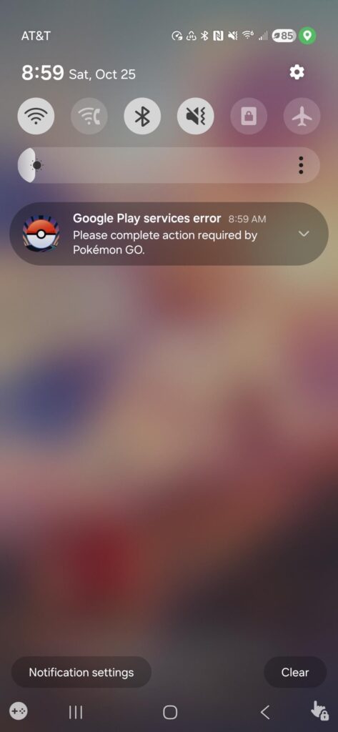 Nonstop notifications