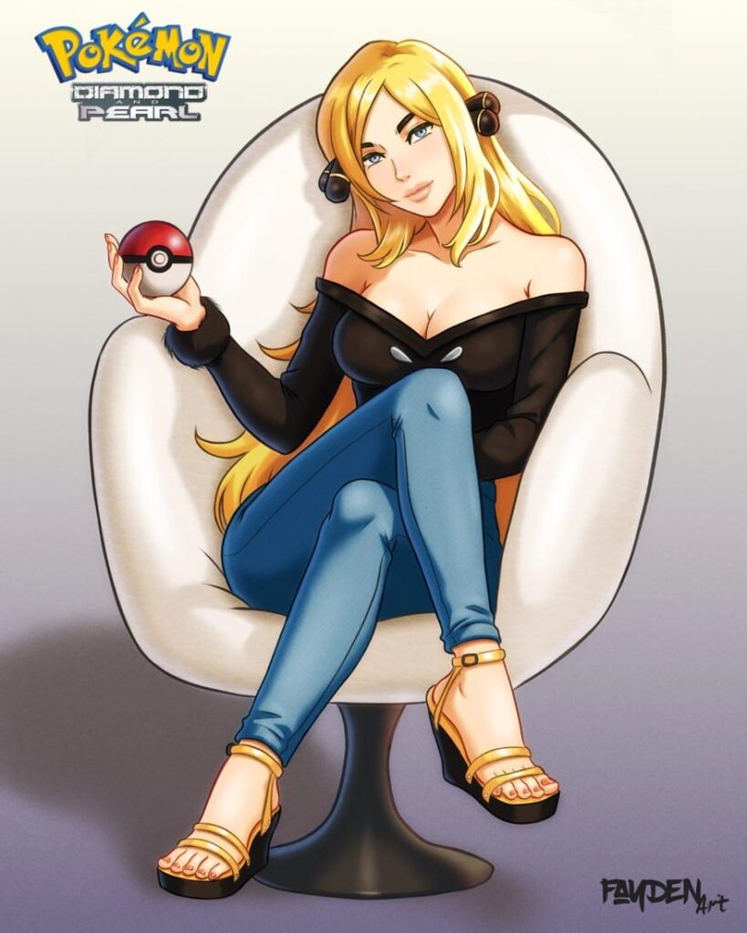 Cynthia fan art [OC]