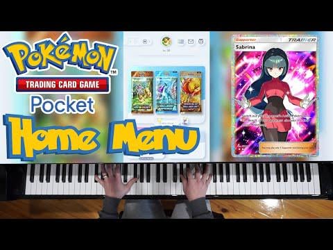 I covered the Home Menu from PTCGP on piano!