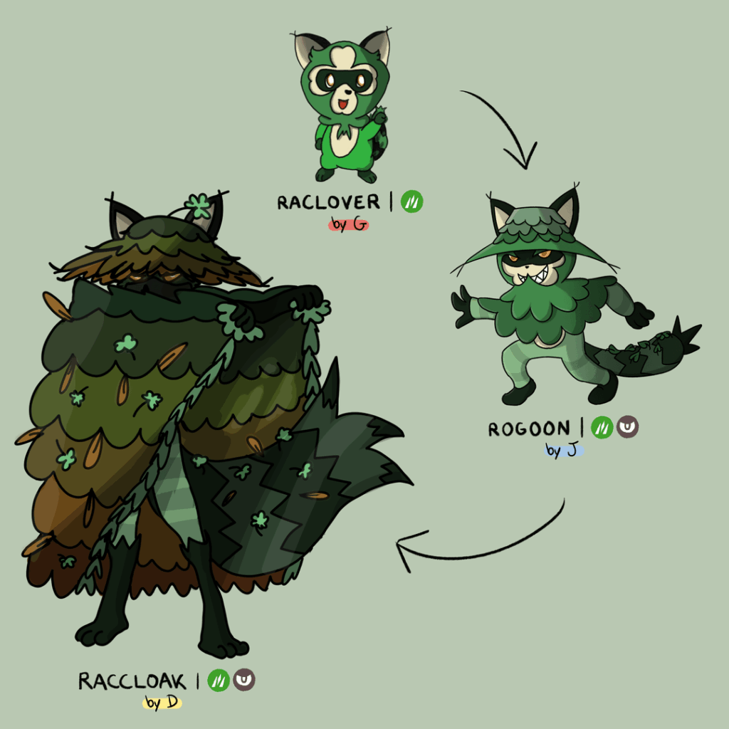 3 friends evolve each other's starters