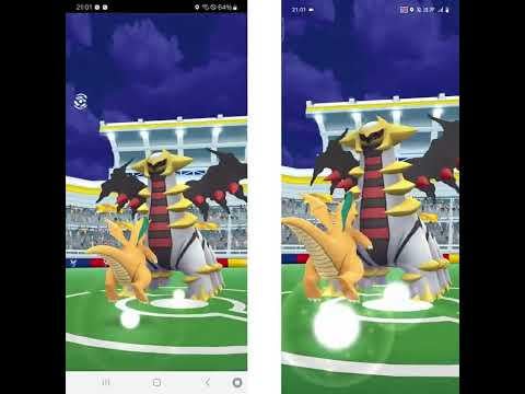 Pokémon Go Giratina Raid Duo With Dragonite (Read The Description)
