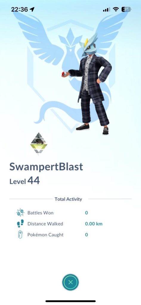 Version 0.381.4-A-64 on IOS not showing total activity during raid lobby.