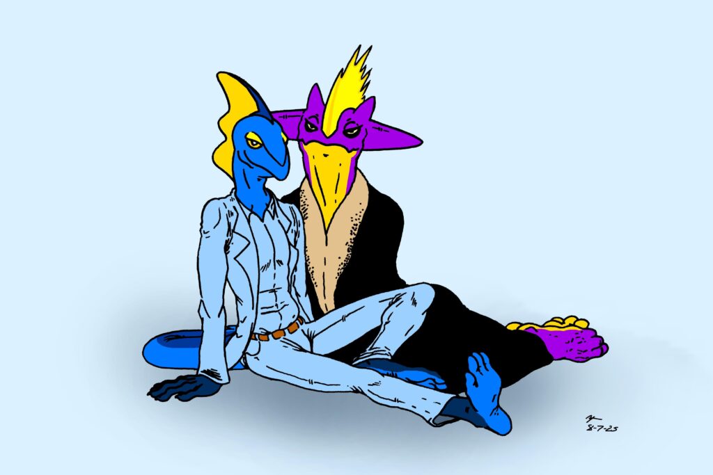 Poke Couple Art by Me