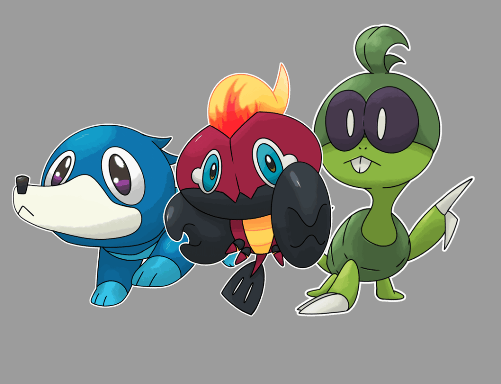 which of these temar region starters would you choose?