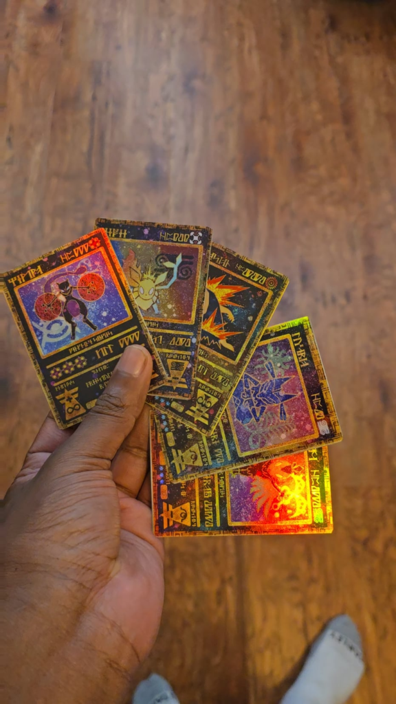 Video of My Ancient Pokemon Cards