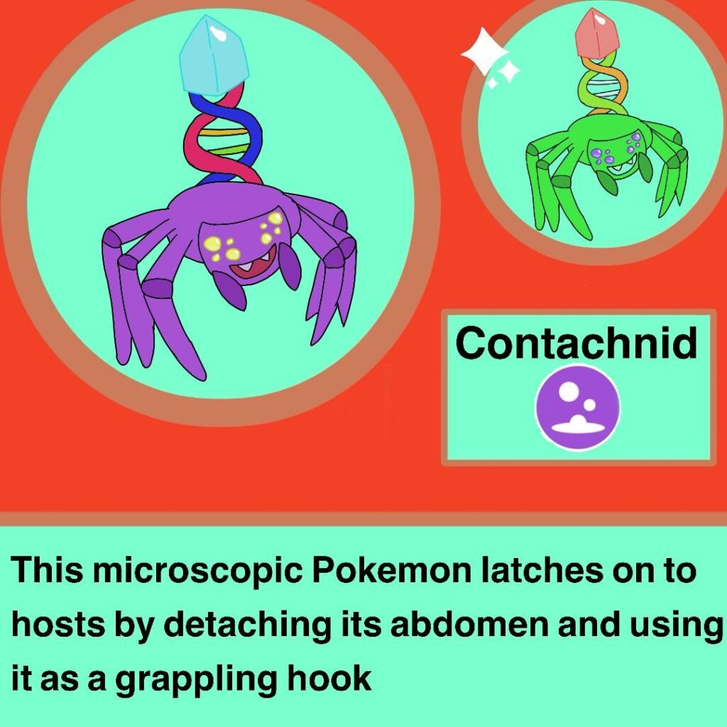 Faketober day 3: virus! Say hello… or don’t… to contachnid!