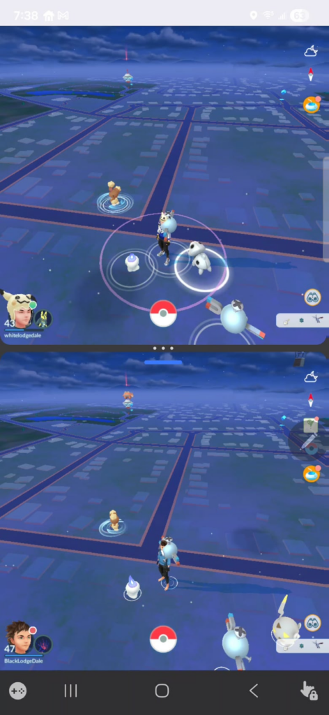 Issue with touch accuracy when split screening on Galaxy s25ultra