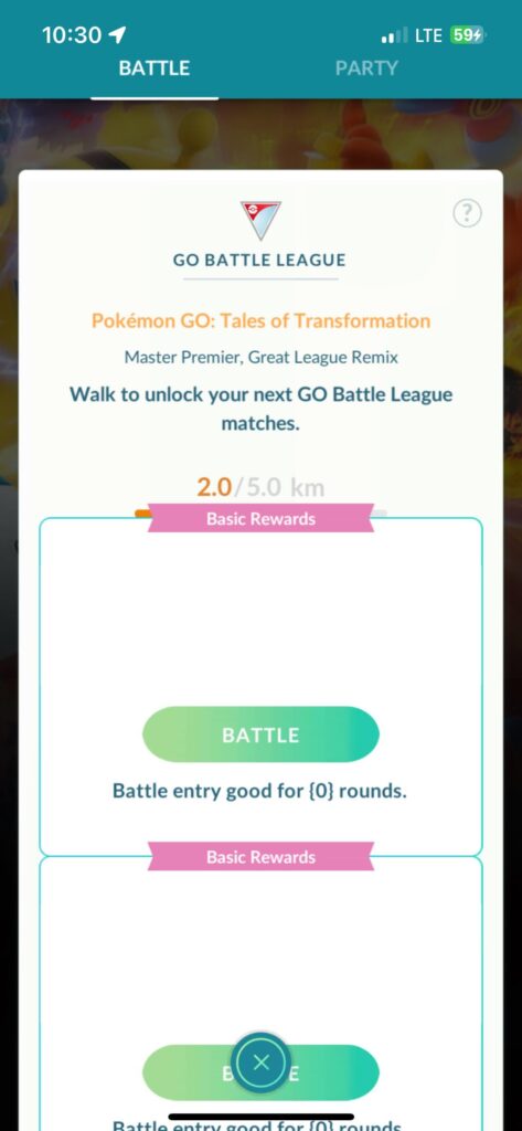 Glitch or possible changes to GBL?