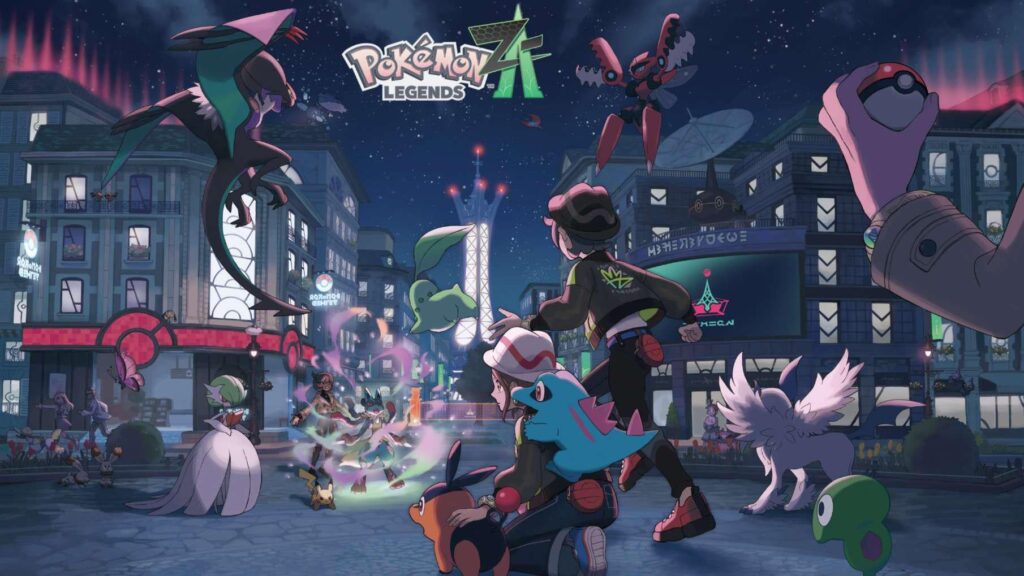 Pokémon Legends: Z-A Debuts at No.1 in UK Charts, Launch Sales Trail Arceus by 40%