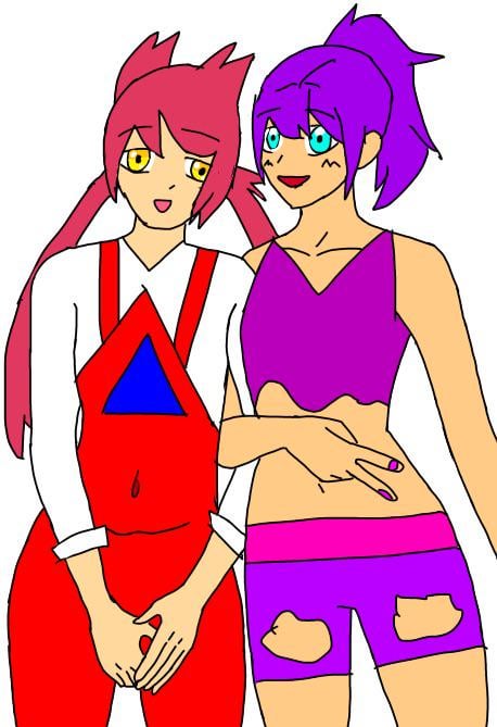 Drew this Naganadel X Latias art