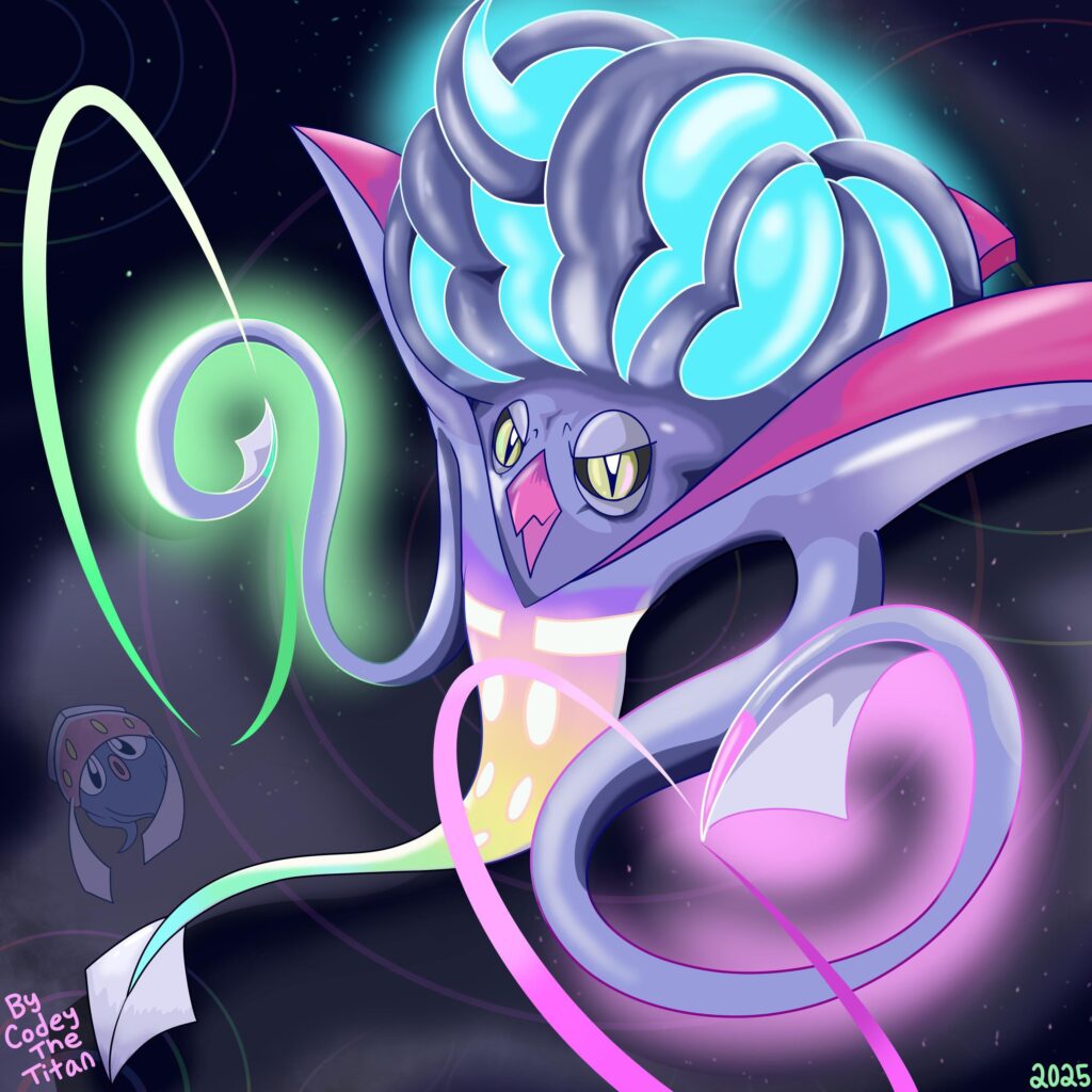 [OC] My Friend Mega Malamar! 🦑💫 Super Cool design that I had to draw it.