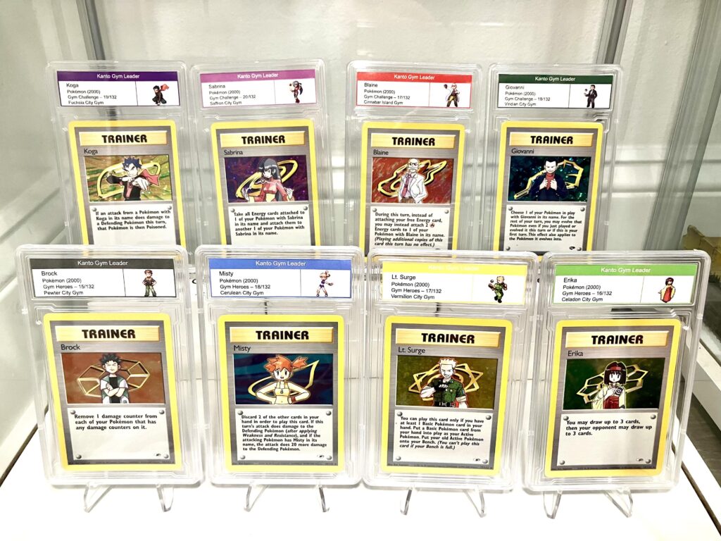 My Kanto Gym Leader set