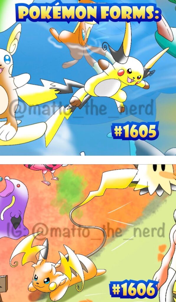 Drawing EVERY Pokémon - Mega Raichu X and Y (Gotta Draw Em All)