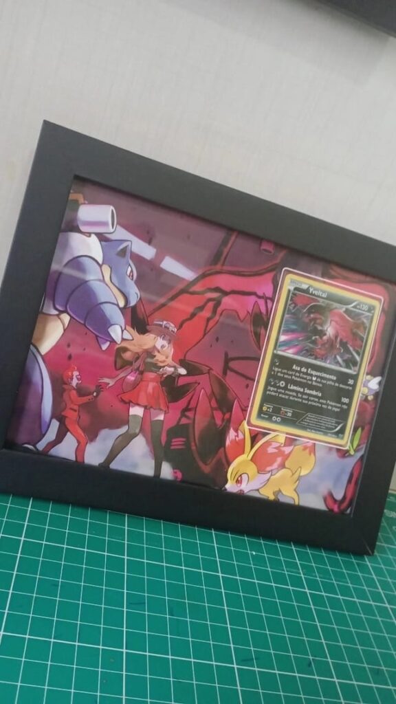 Gave my Yveltal card a proper home"