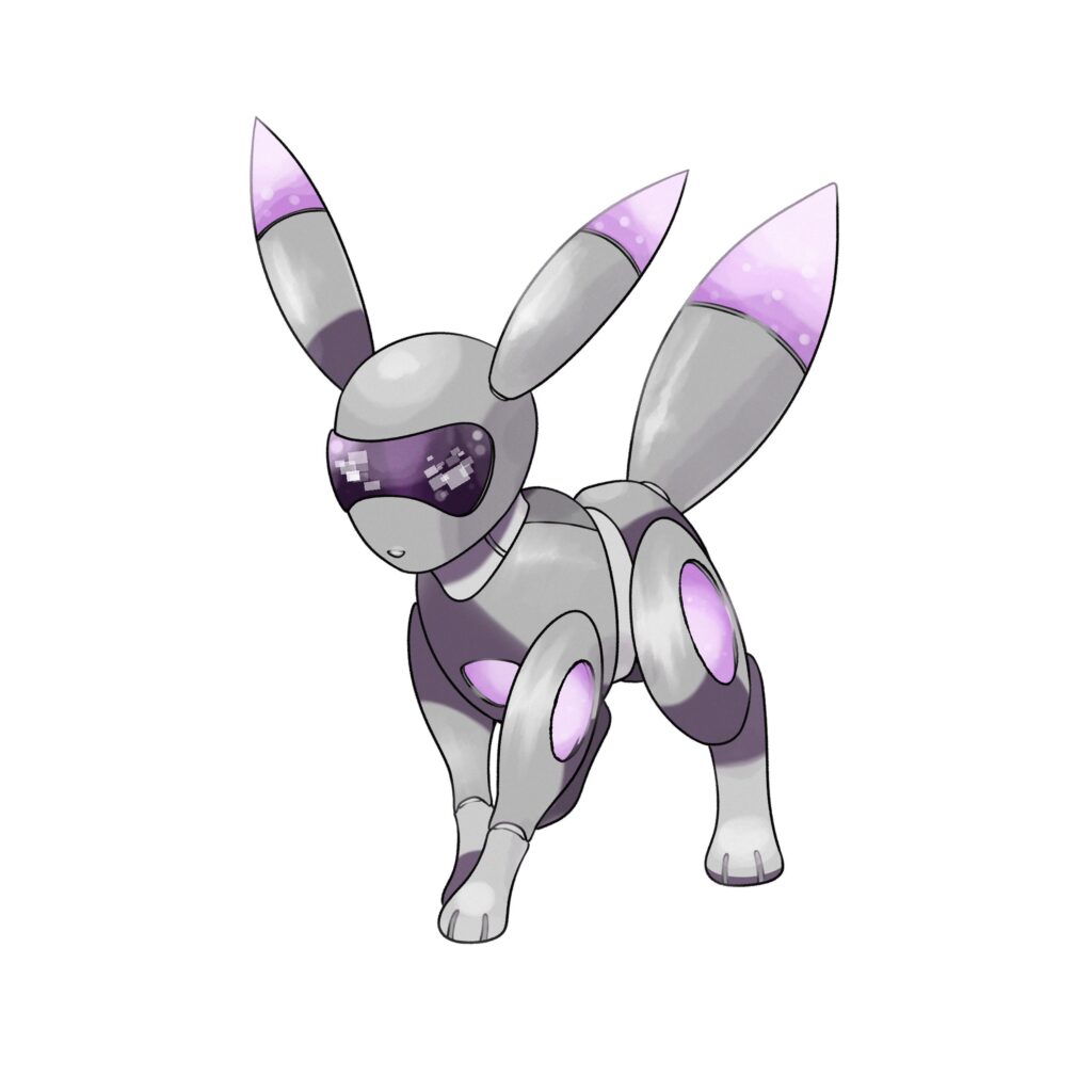 [OC] Steel type Eeveelution, cant decide the name