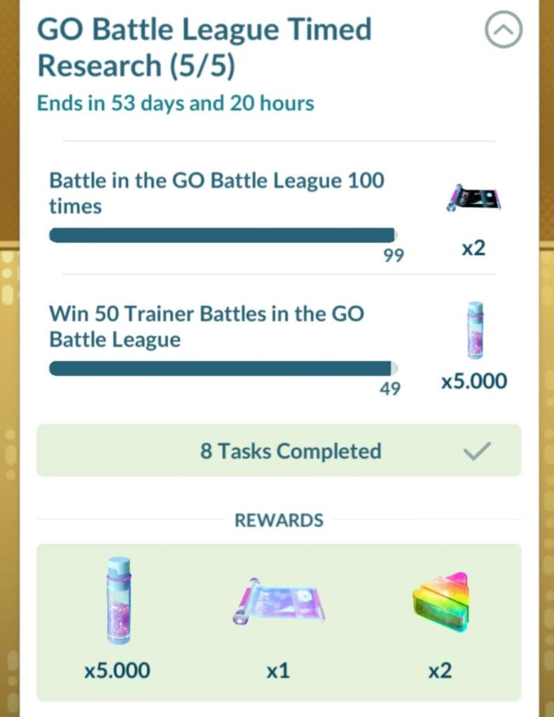 GBL Timed Research is done ✅️