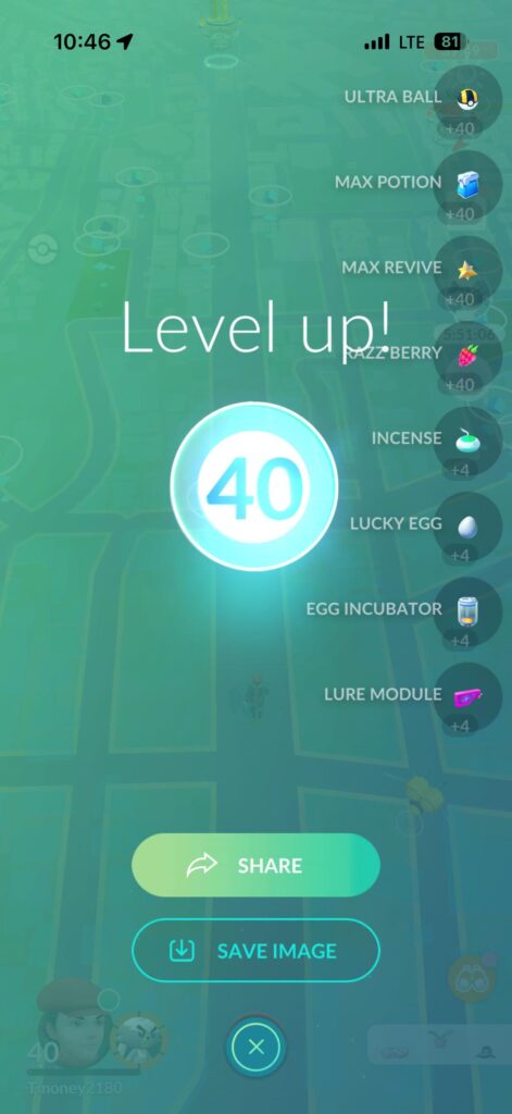 Finally made it to level 40