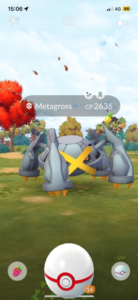Five free raids, five shiny metagross