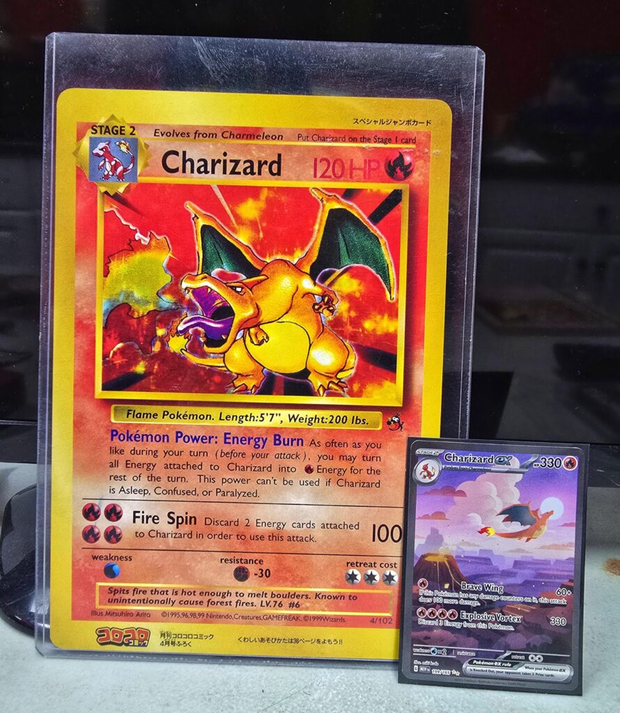 1999 Coro Coro Giant Charizard Promo Card