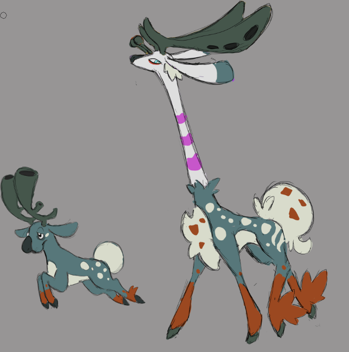 Volsterian Stantler and Huntabist