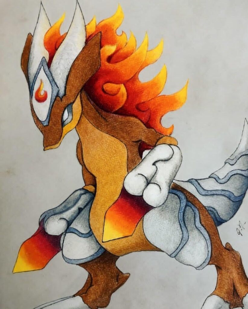 Fire/Steel type Sandslash