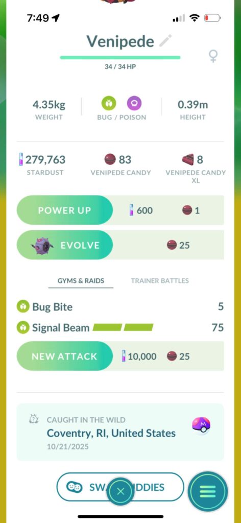 my 5yo just used my masterball on a mediocre venepede 😭