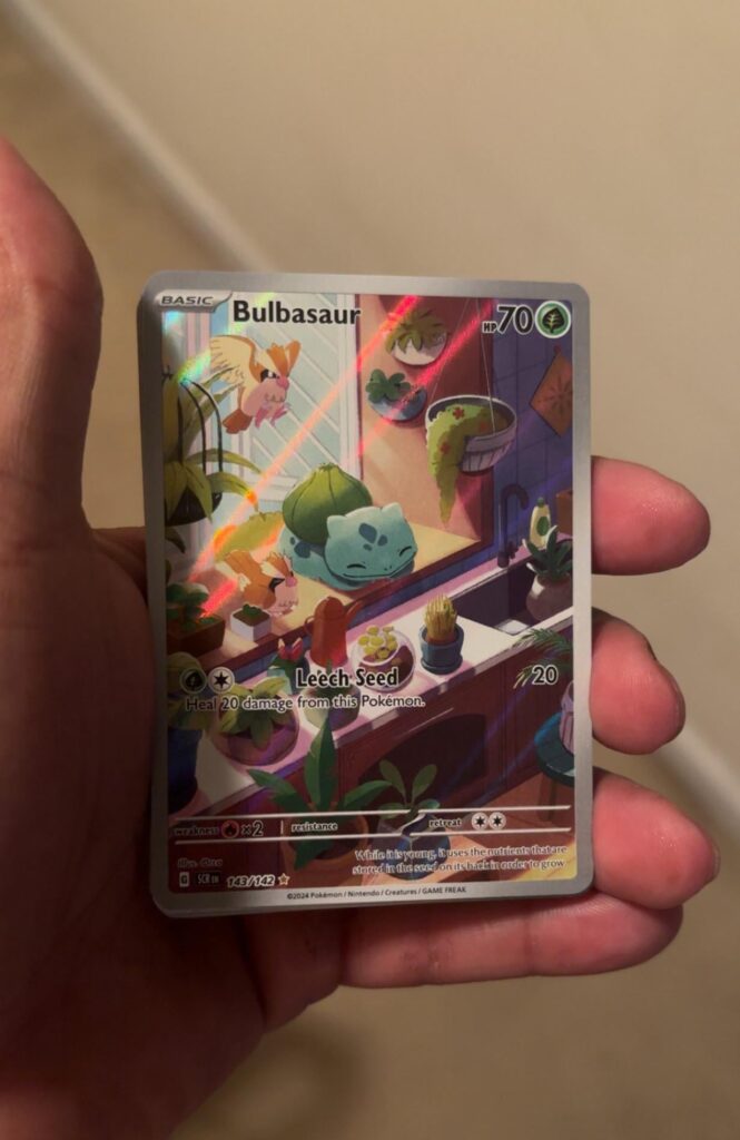 I’ve been wanting this card for a few months now! And you never find enough stellar crown in the wild to even open. But this morning Walmart had these 3 pack blisters and I pulled it such a fire card🔥🔥🔥🔥🔥