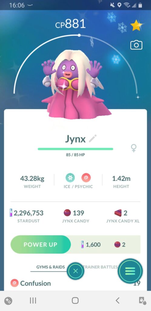 Didn't know Jynx came in shiny