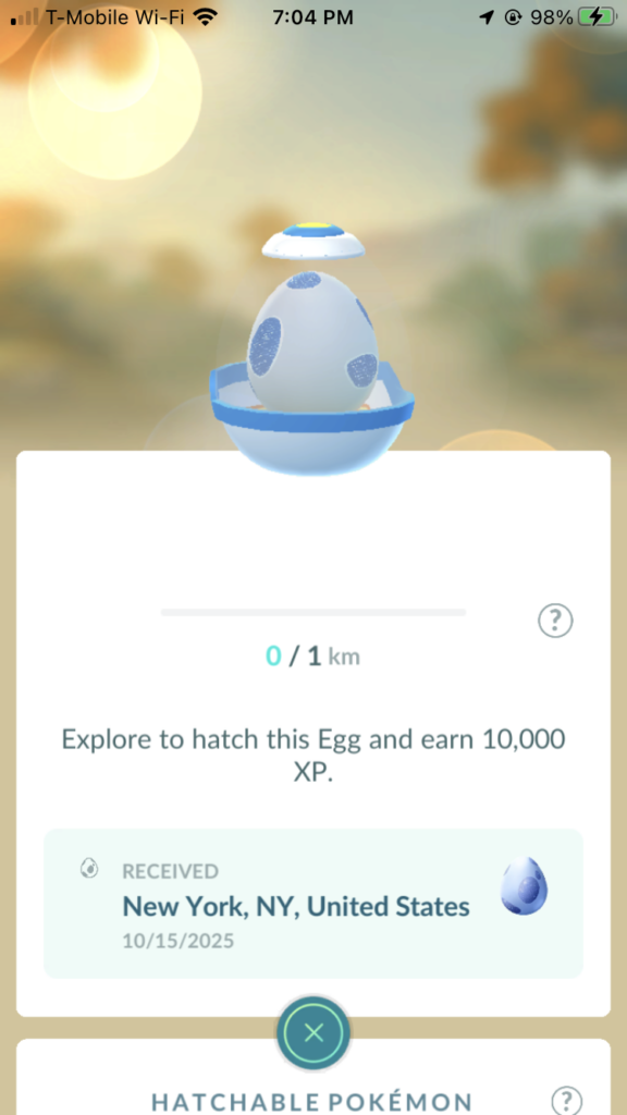 About this new egg…