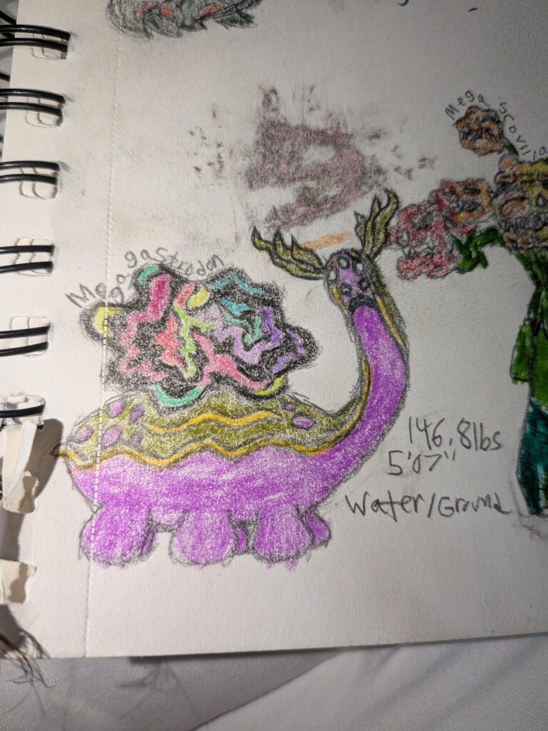 Creating a mega evolution every day until Pokemon legends z-a comes out - Day 7: Mega gastrodon