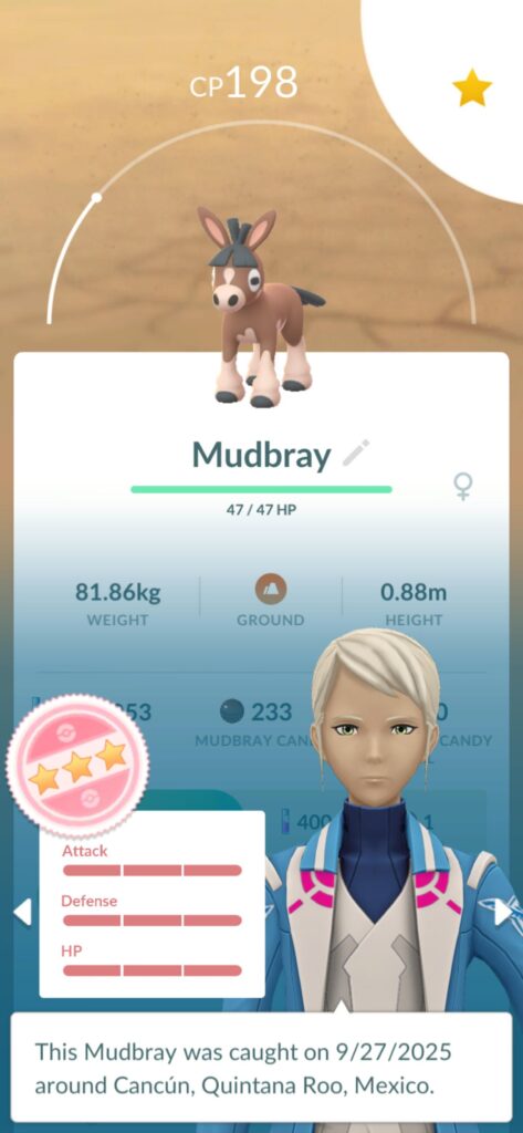 I just noticed this guy in my catches! Hype!