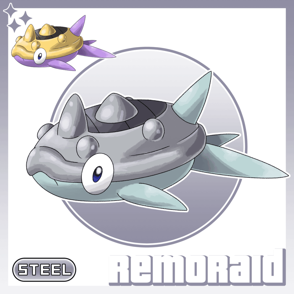 if the remoraid line was based on different weapons!