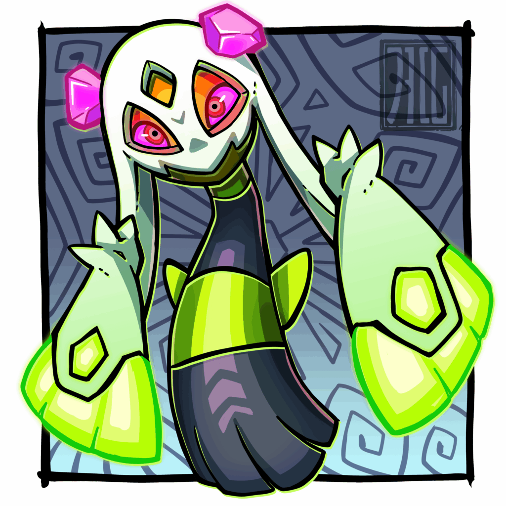 Halloween Ghost Types; Day 23! Froslass!
