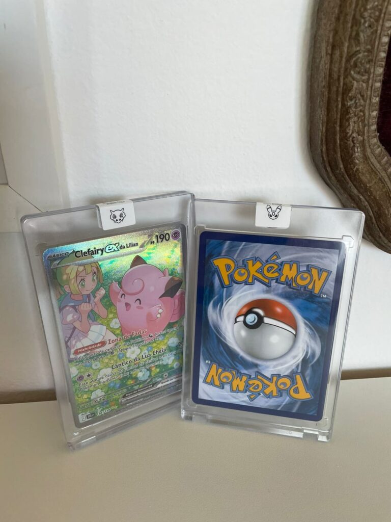 I asked my girlfriend to make some stickers for my top loaders.